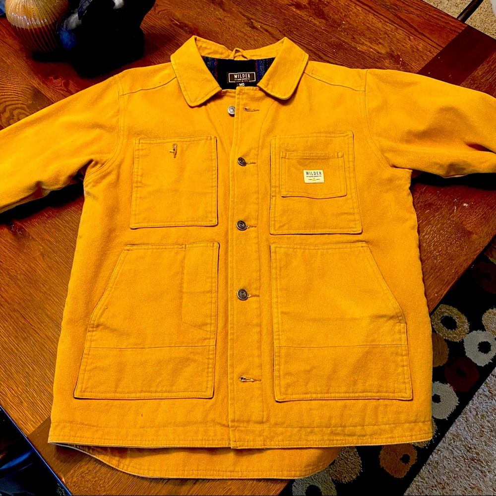 Wilder & Sons Chore Jacket, flannel liner